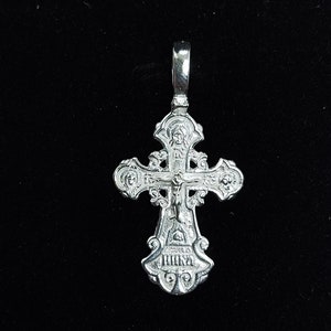 Men's Traditional Celtic Cross Necklace In 925 Sterling Silver- Handcrafted Cross Pendant For Men's & Women's