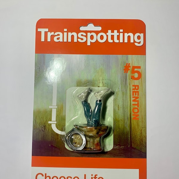 Trainspotting Renton-actiefiguur (het slechtste toilet in Schotland)