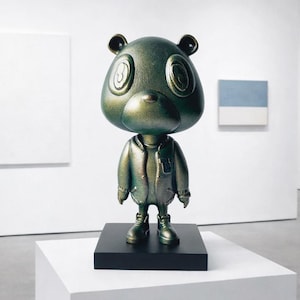 Kanye Dropout Bear,  Late Registration / Graduation Bear Sculpture Ornament