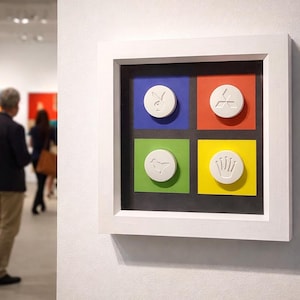 Love is the Drug - 4 Large Ecstasy Pills Framed