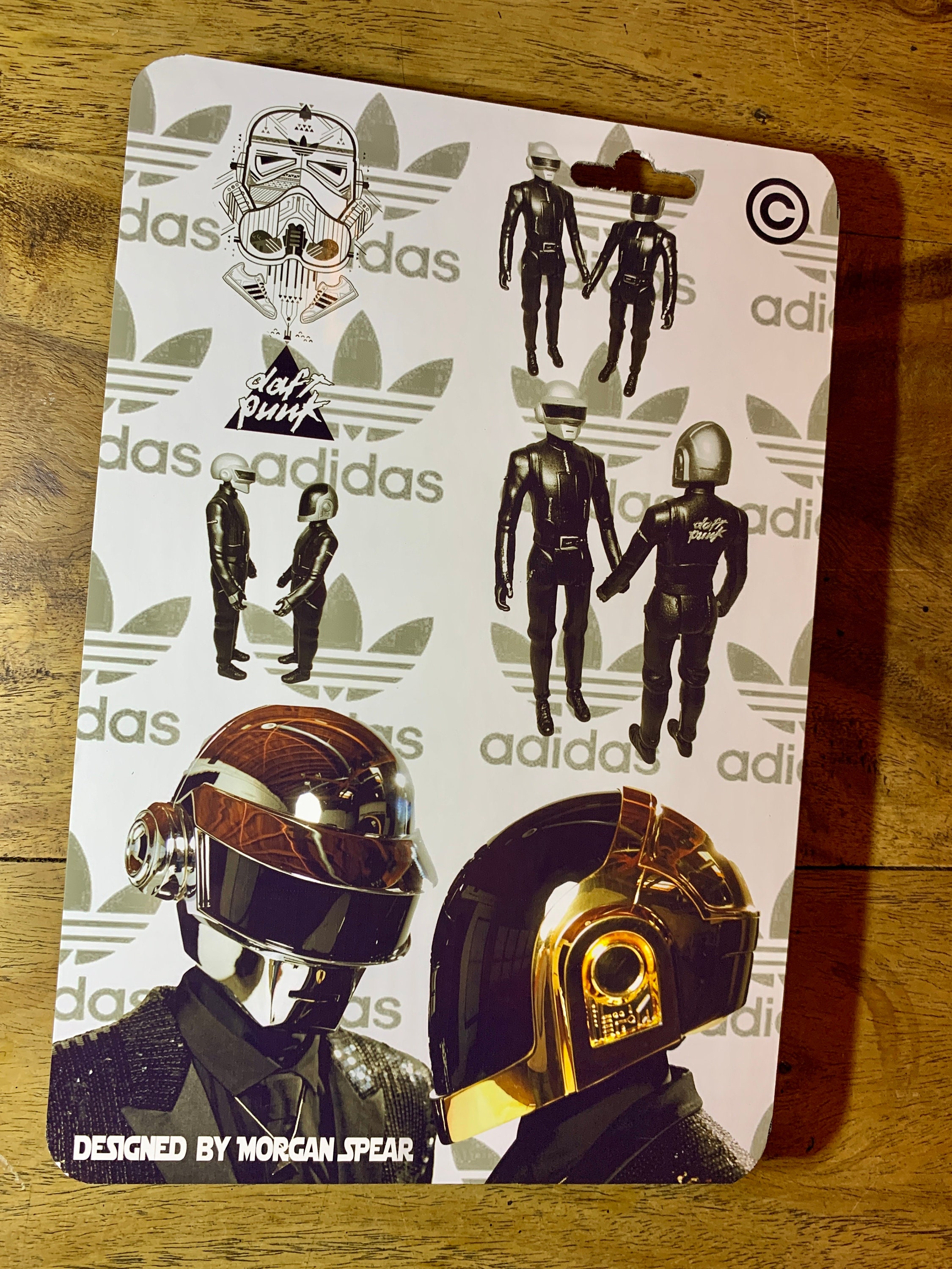 T shirt adidas daft cheap punk