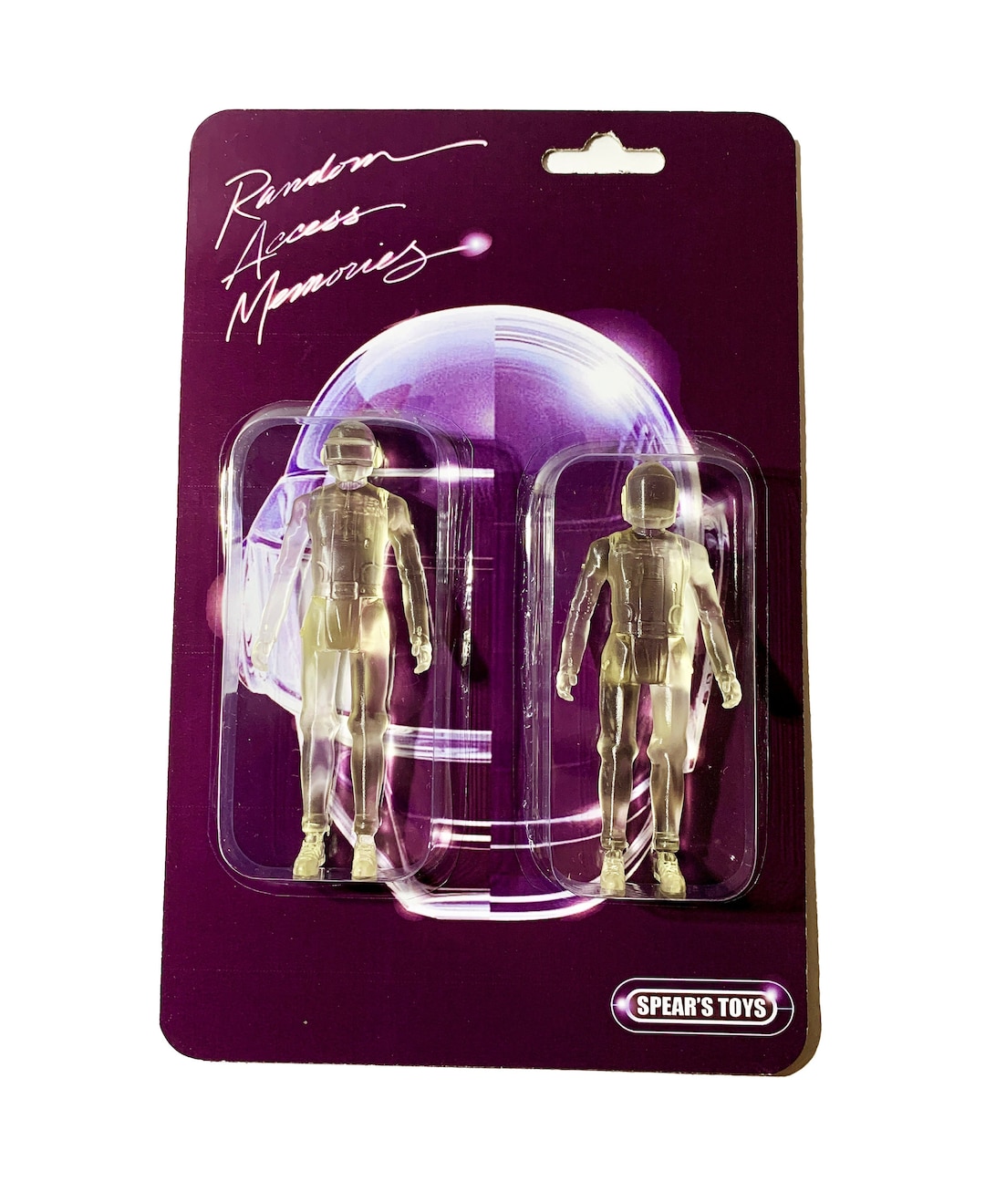 Daft Punk Random Access Memories Transparent Action Figure - Etsy