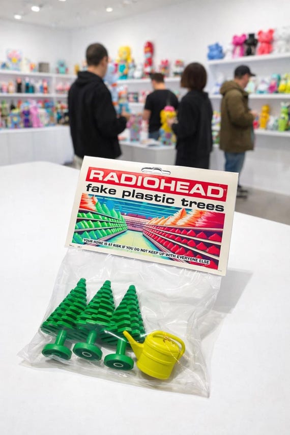 Radiohead Fake Plastic Trees - Etsy