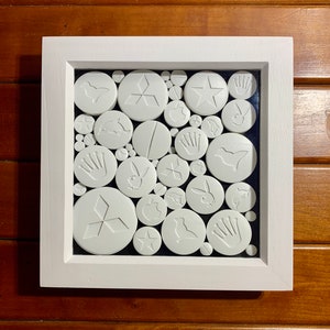 50 Ecstasy Pills Framed