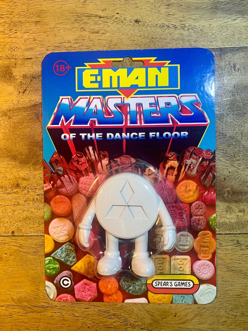 E Man / Mitsi Man Pill Character Boxed image 1