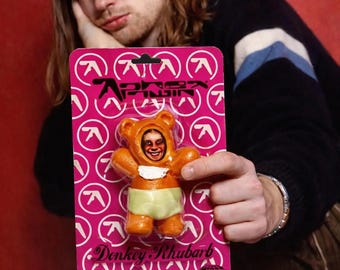 Aphex Twin Donkey Rhubarb Teddy Bear - Etsy UK