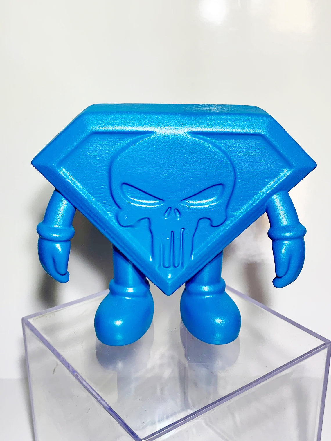 Blue Punisher Pill Character E Man