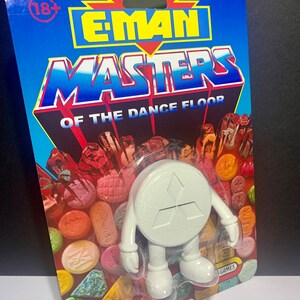 E Man / Mitsi Man Pill Character Boxed image 6