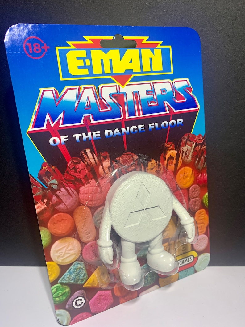 E Man / Mitsi Man Pill Character Boxed image 6