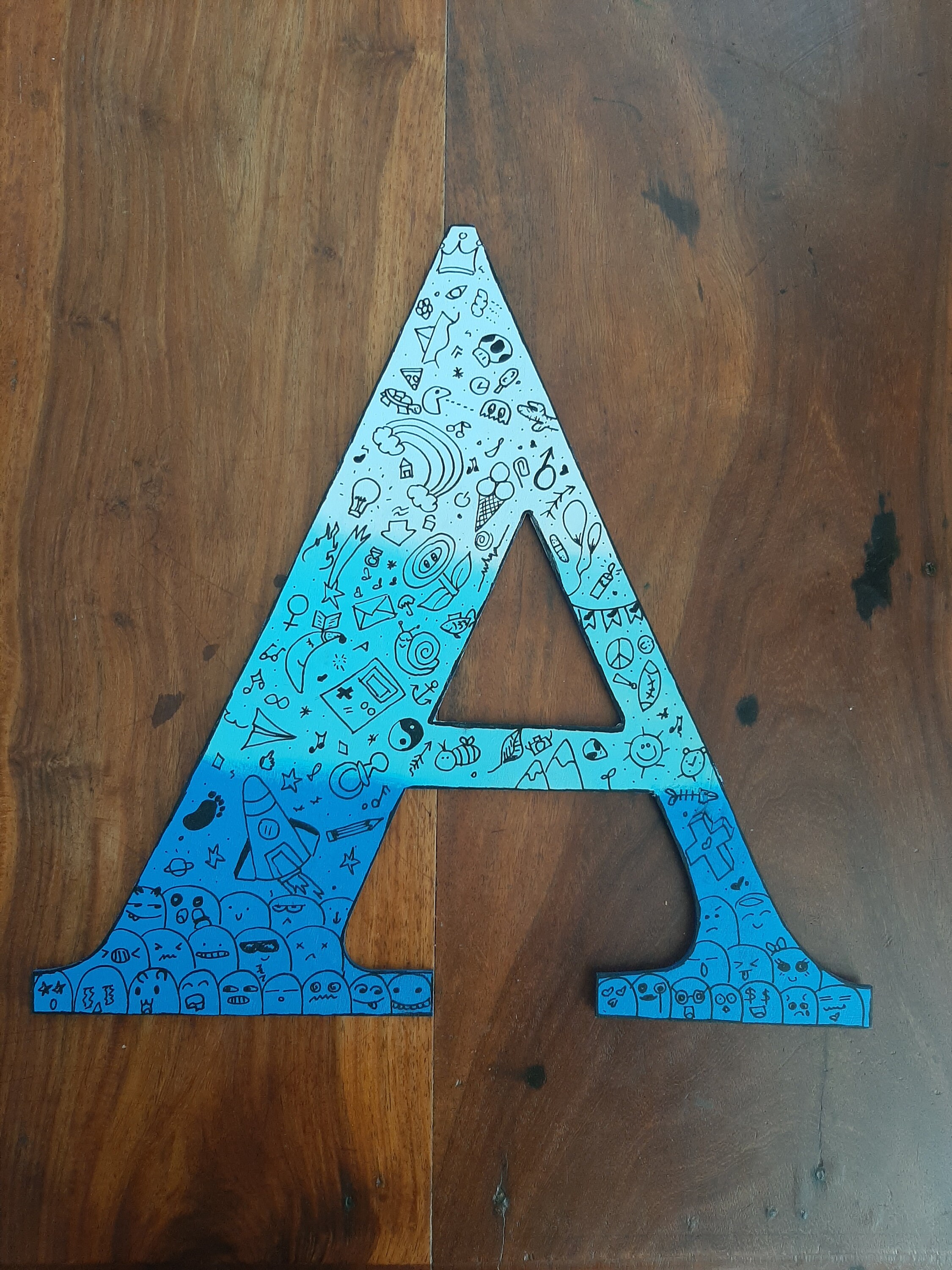 Lettre en Bois Personnalisable