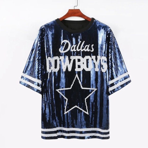 Cowboys Rhinestone Star Shirt, Cowboys Star Shirt, Dallas Shirt, Love Star Shirt, Football Team Shirt Navy 3XL Tshirt | Olafeus