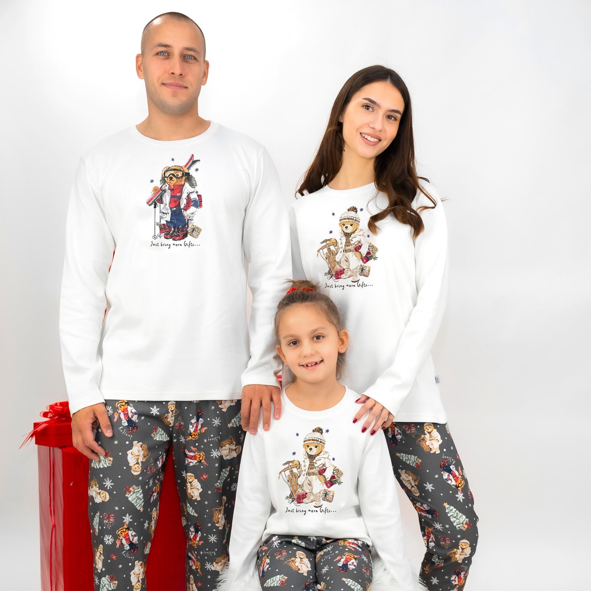 Ski Print Pajamas Etsy Canada