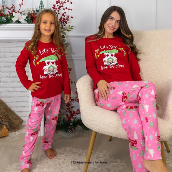 Pijama coral niño/a Christmas tallas infantiles 9-10 años