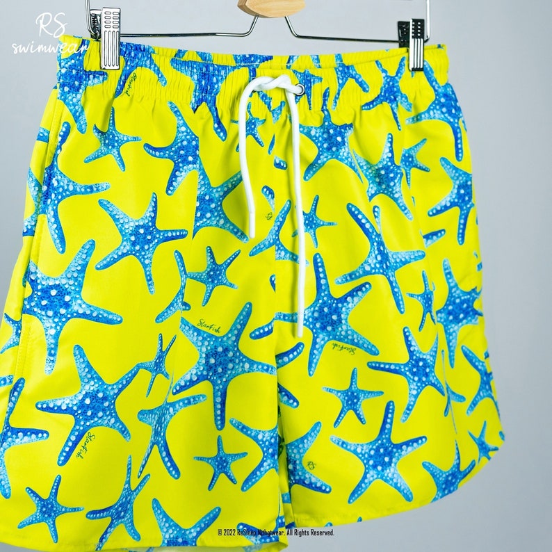 Father Son Matching Swim Trunks Dad and Son Swim Shorts Etsy