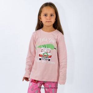 Pink Christmas Pajamas Matching, Mother Daughter Holiday Pajama Set, Family Christmas Pyjamas, Mommy And Me Christmas Jammies, Gifts For Her image 6