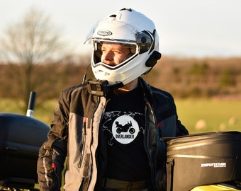 Maglietta Overlander/T-shirt Avventura in Moto