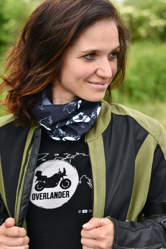 注目ショップ Neck Tubed Motorcycle Snood/ Overlander Scarf Etsy - Clothing