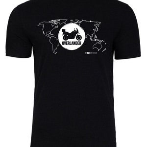 Camiseta Overlander / Camiseta de aventura en motocicleta imagen 3