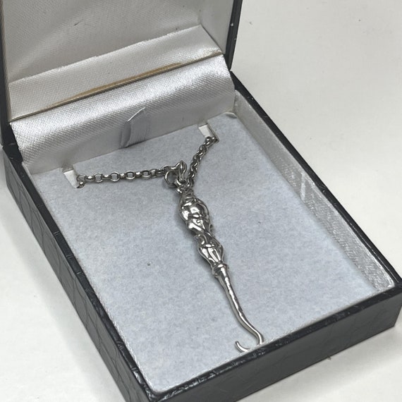 Solid sterling silver miniature glove button hook… - image 5