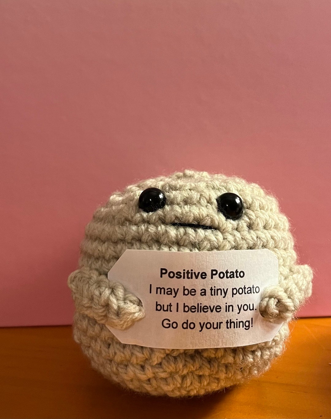 Crocheted Positive Potato - Etsy