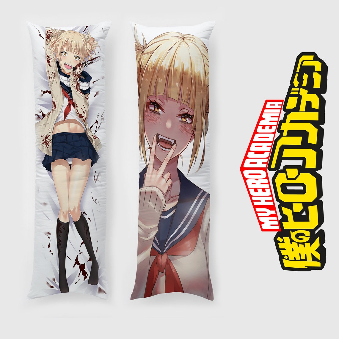 My Hero Academia Anime Himiko Toga Body Pillow Case Two | Etsy