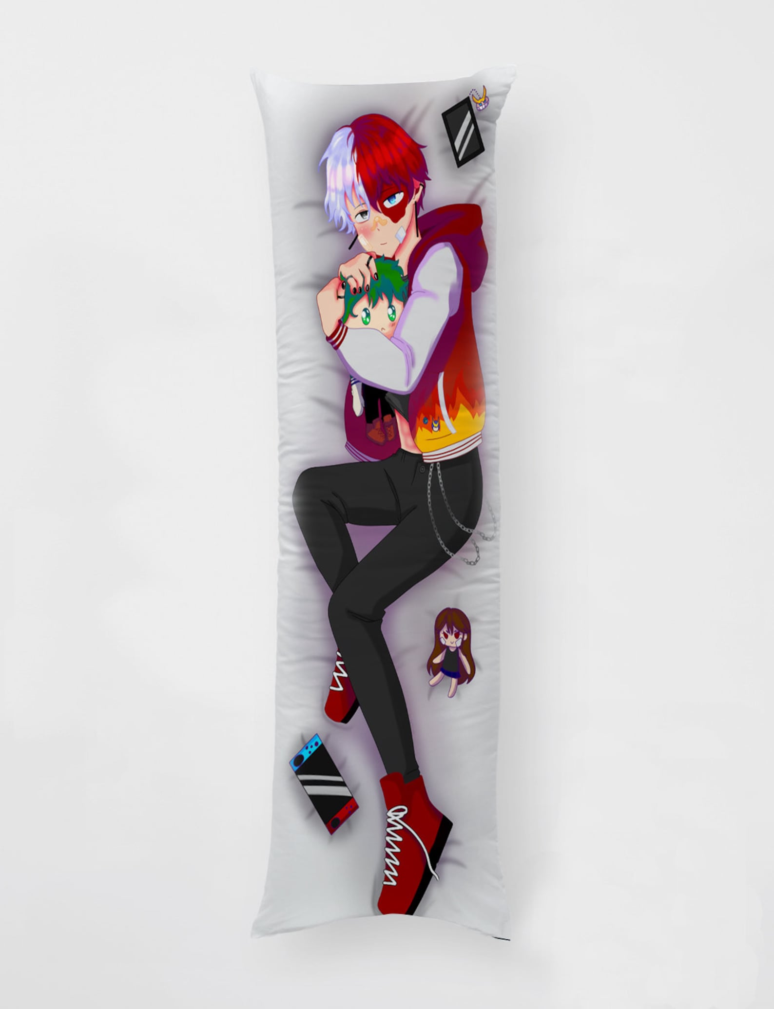 My Hero Academia Anime Shoto Todoroki body pillow case body Etsy España