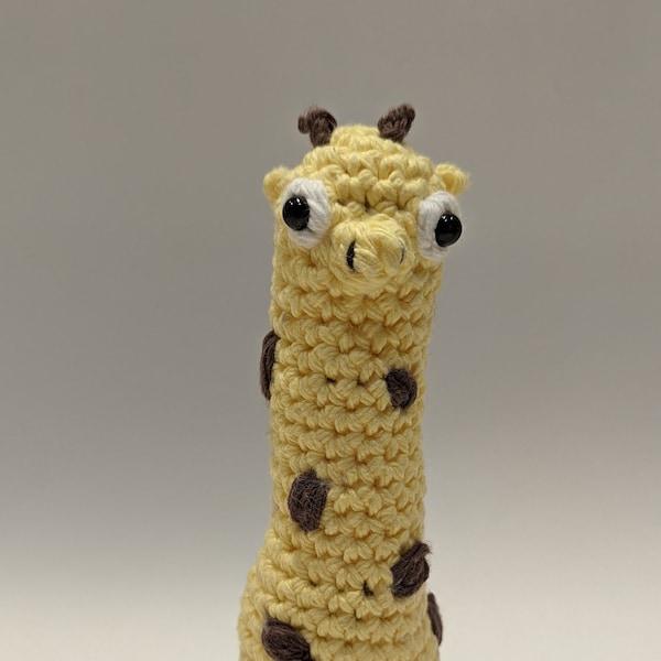 Crochet Giraffe Plushie - Jimothy the Giraffe Handmade Amigurumi