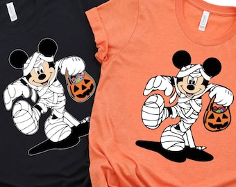 Mickey Mummy Halloween Shirt, Disney Scary Tee