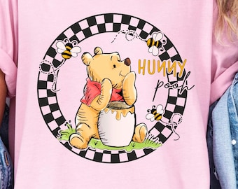 Pooh Shirts Women,Pooh Toddler Tee,Pooh Shirt Girls,Winnie Pooh Long Sleeve,Oversized Pooh Shirt