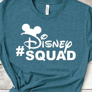 Disney Squad Shirt, Disney Shirt, Disney Family Shirts, Disneyworld Shirts, Disney World Shirts, Mickey Mouse Shirt, Disneyland Shirt