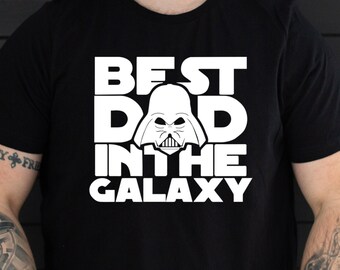 Darth Vader Dad In The Galaxy T-Shirt, Father's Day Gift