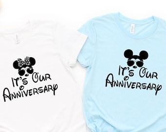 Disney Anniversary Shirts, Couples Matching Tees