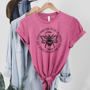 Bee Something T-Shirt, Positive Happy Confident Women&#39;s Tee