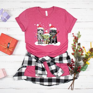 Star Wars Christmas Shirt, Disney Christmas Sweat, Christmas Gift, Star Wars Shirt ,Storm Trooper, Darth Vader Santa, StarWars Family Shirt