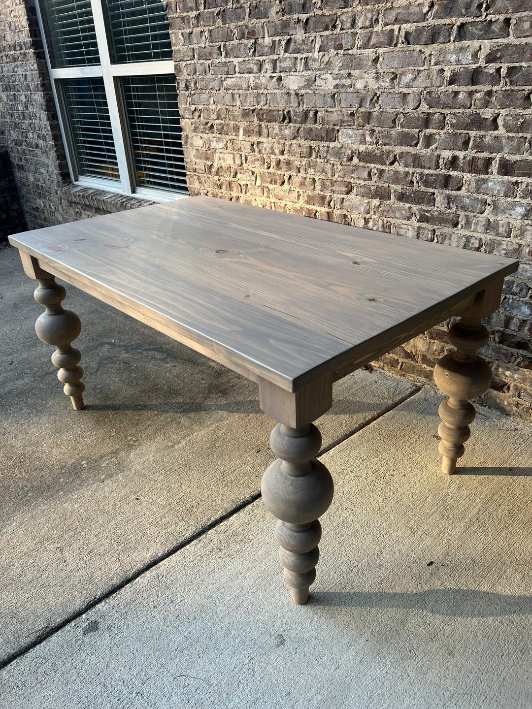 Custom Farmhouse Tables Etsy