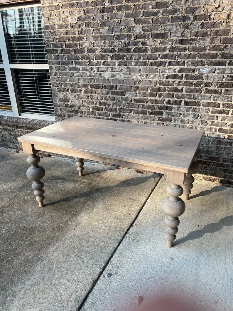 Custom Farmhouse Tables Etsy