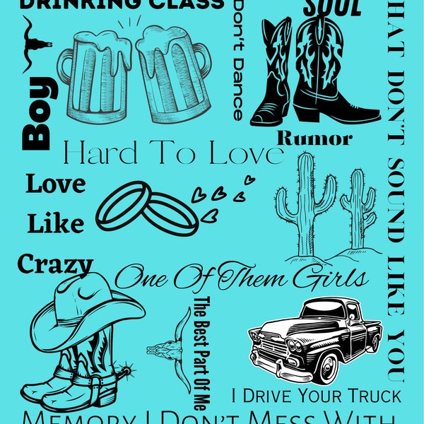 Lee Brice t shirt SVG