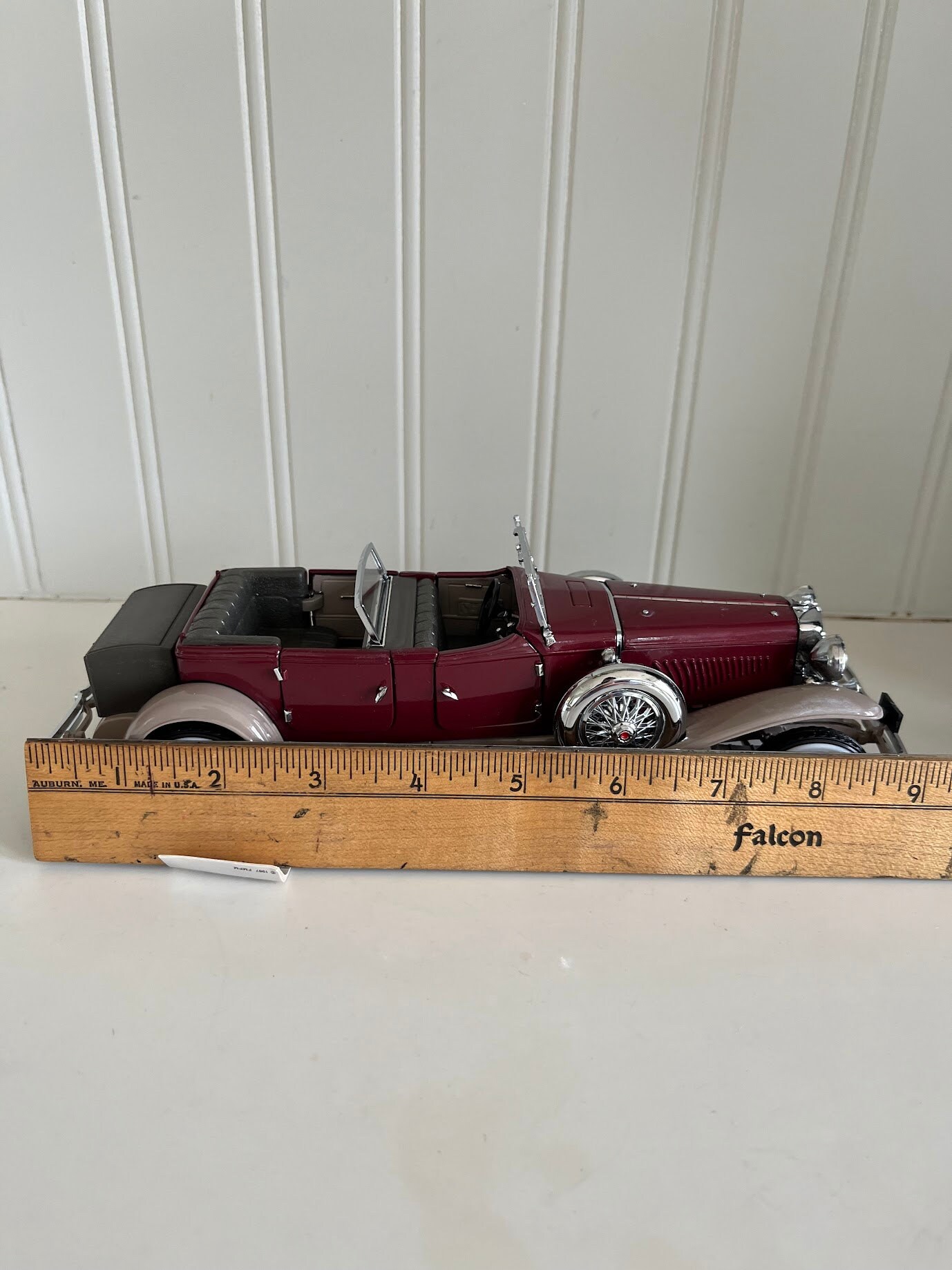 FRANKLIN MINT 1930 Duesenberg J Derham Touster 1/24 model EUR 18,35 - FR