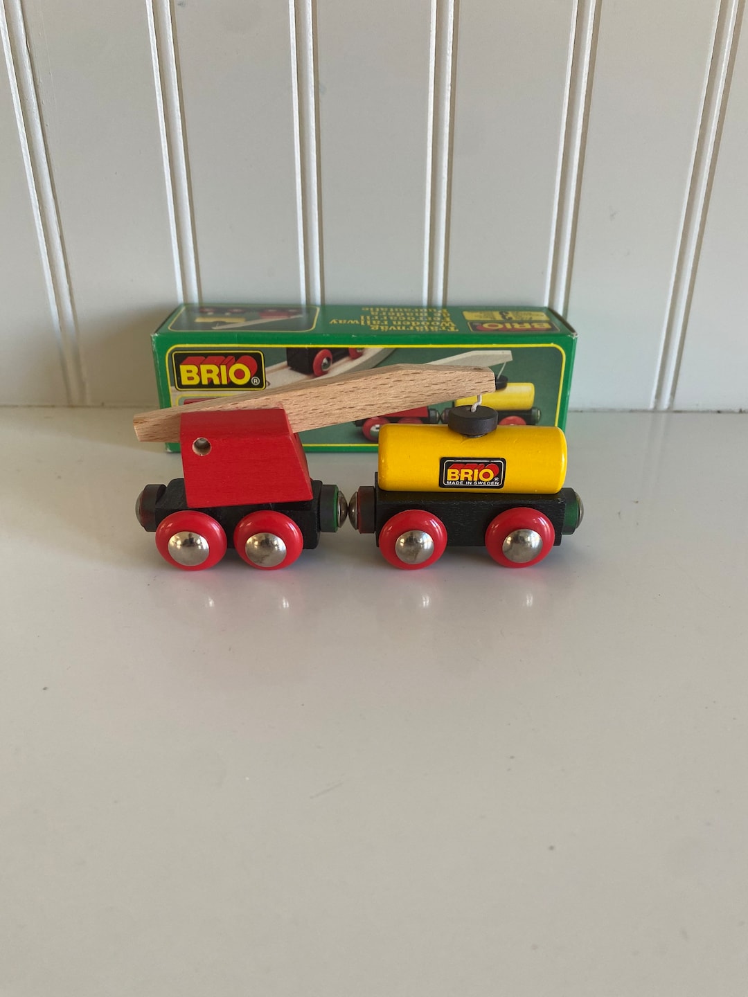 Vintage Brio Set 33329railway Craneperfect Condition Etsy
