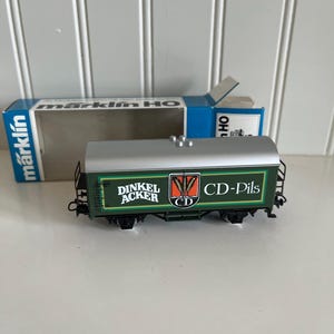 Vintage Marklin Train-HO 4436-Dinkel Acker Train car