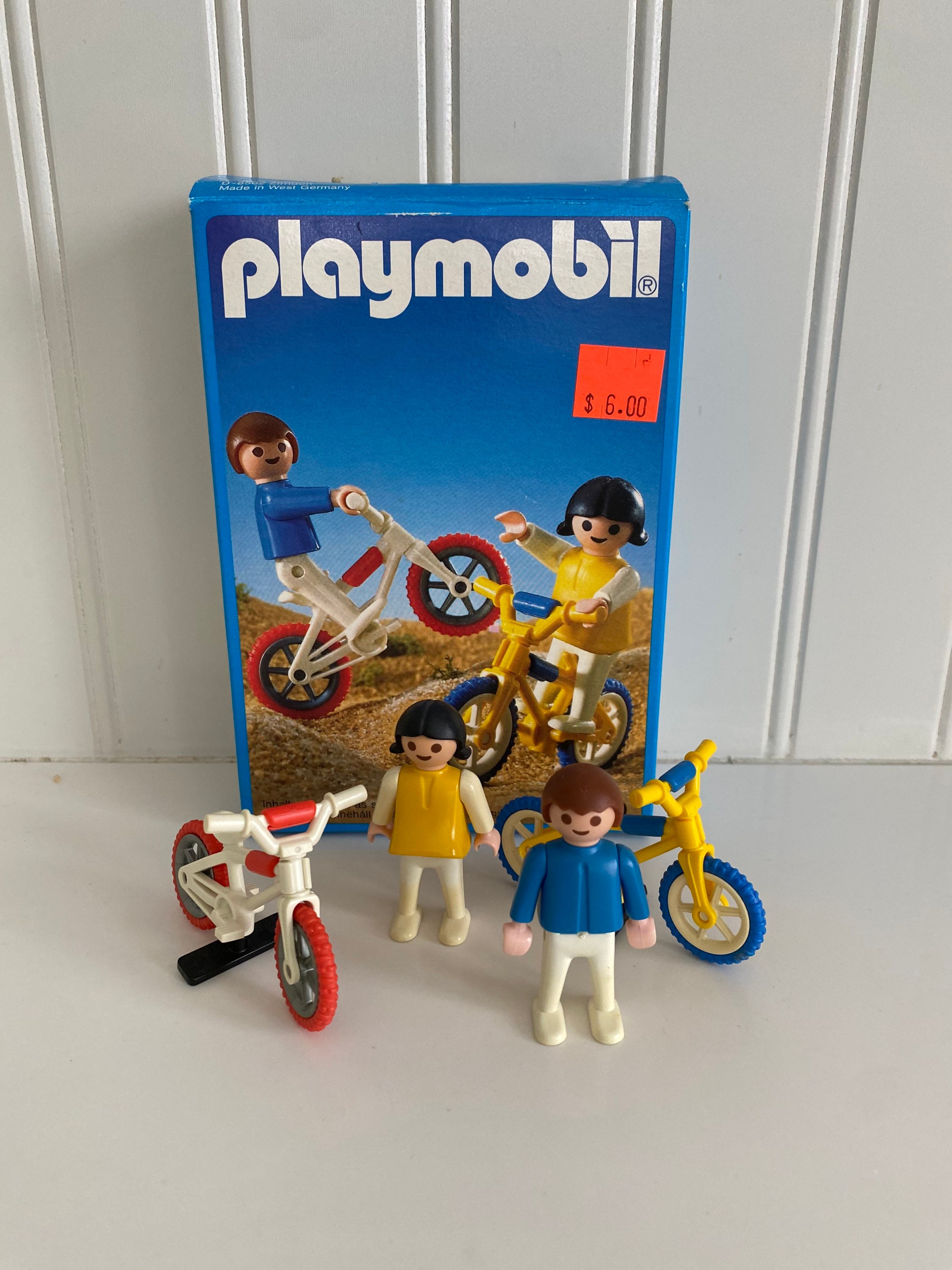 Vintage Playmobil Figurines 3300 bmx Bikes and Kids Etsy