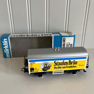 Vintage Marklin Train-HO 4429-Staufen Brau Train Car