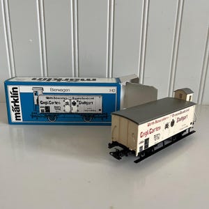 Vintage Marklin Train-HO 4677-Bierwagen