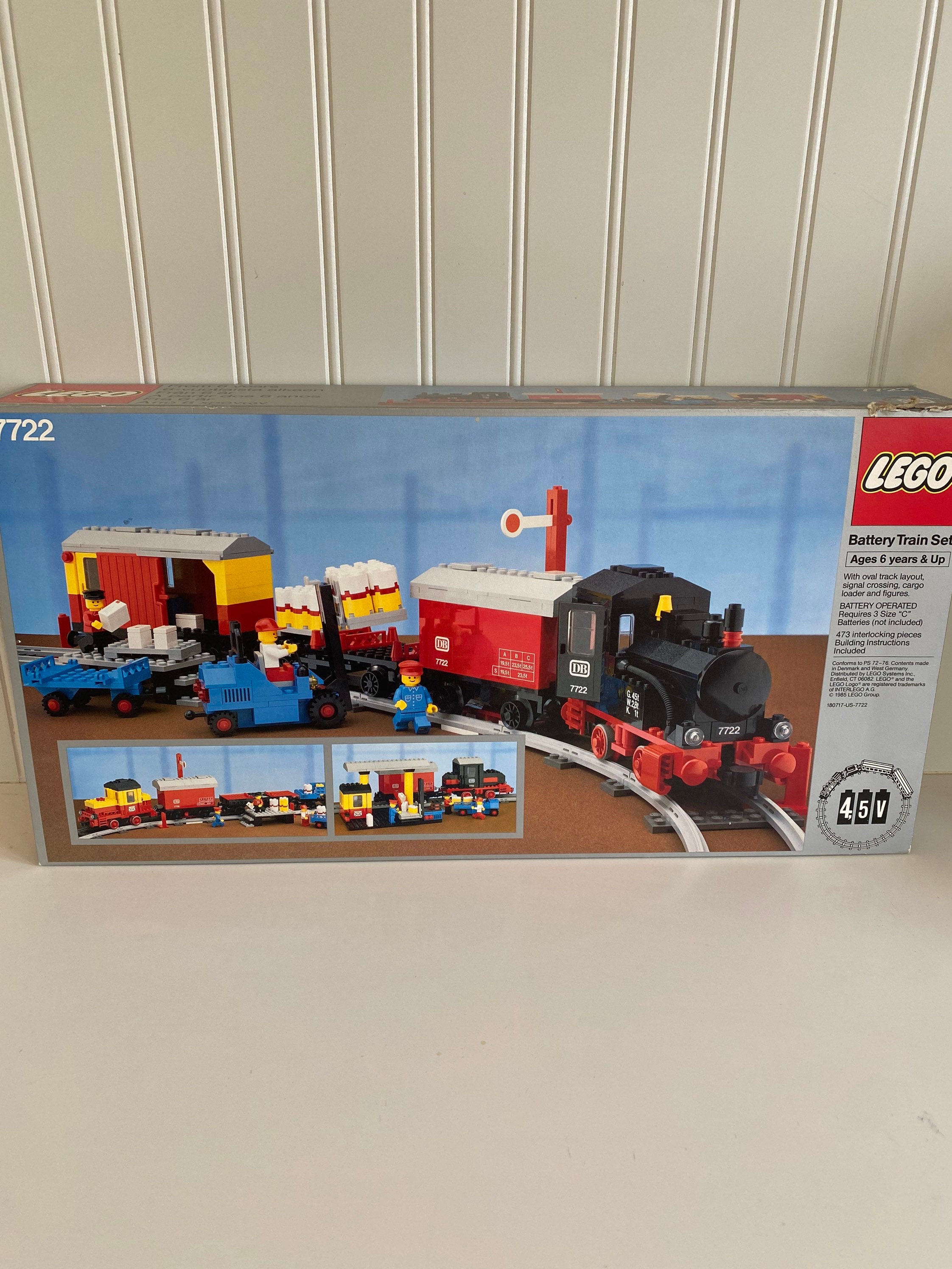 Lego 7722 Steam Cargo Train set