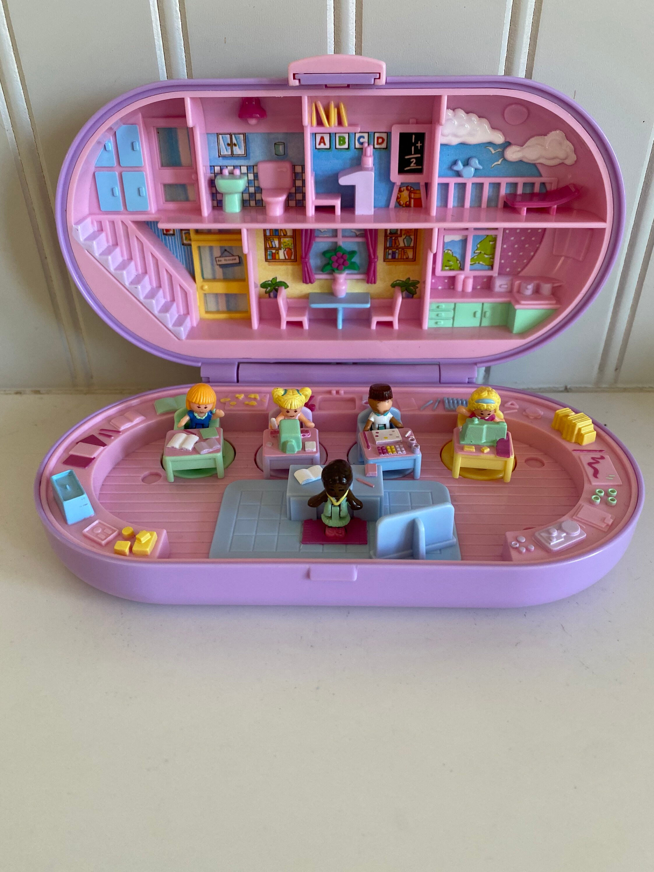 Polly Pocket Pencil Case, $119.99  Vintage school supplies, Vintage  school, Soup crocks