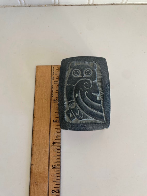 Small Vintage Owl container - image 5
