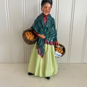 Vintage Royal Doulton Figurine-The Orange Lady