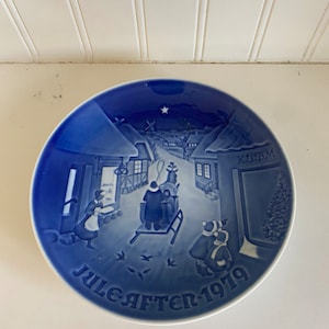 Bing & Grondahl 1979 &quot;White Christmas&quot; Collector Plate Denmark