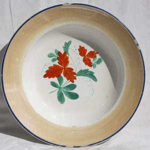 Traditional Vintage Folk Hungarian Ceramic Plate, Hungarian Pottery, Folk Plate, Antique Peasant Plate