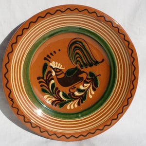 Folklore Teller, Wandteller, Wandteller, Wandteller, Wandbehang, Küchendekoration, Wandbehang
